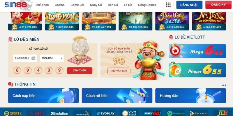 Lịch sử hình thành của trang thể thao Sin88